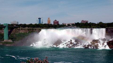 11-Niagara Falls - amerikanische Seite-11