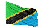 Tanzania-Flagge