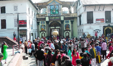 k-Napal - Fahrt zur Hindu Tempelsttte Pashupannath (25)