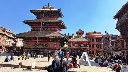 k-Nepal - Bhaktapur Stadtspaziergang  (1)