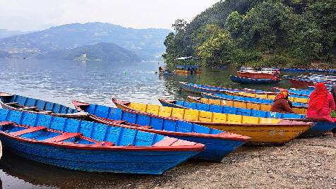 k-Nepal - Bootsfahrt auf dem Begnassee (8)