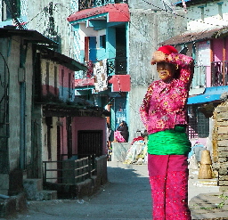 k-Nepal - Fahrt zu einem Aussichtspunkt und Dorfbesichtigungen (26)