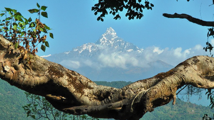 k-Nepal - Fahrt zu einem Aussichtspunkt und Dorfbesichtigungen 