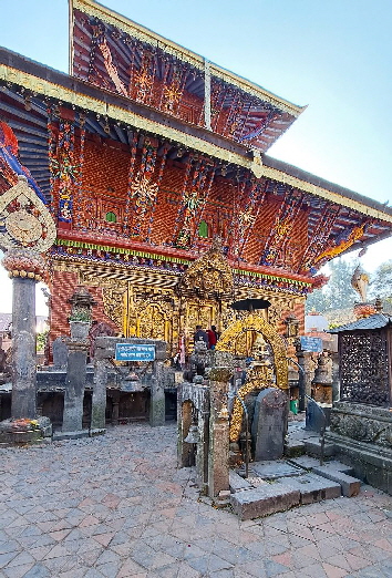 k-Nepal - Tempelanlage Changunarayan (2)