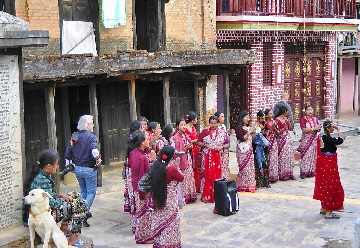 k-Nepal -Bandipur Wanderung zum Aussichtspunkt (20)
