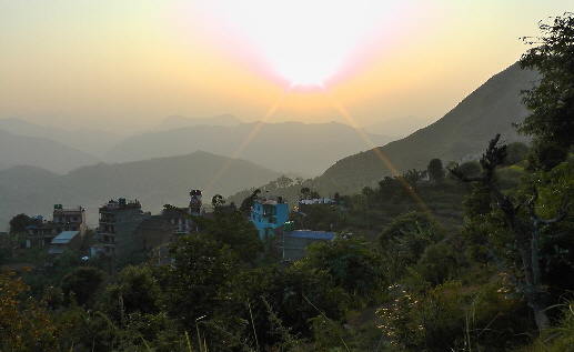 k-Nepal -Bandipur Wanderung zum Aussichtspunkt (23)