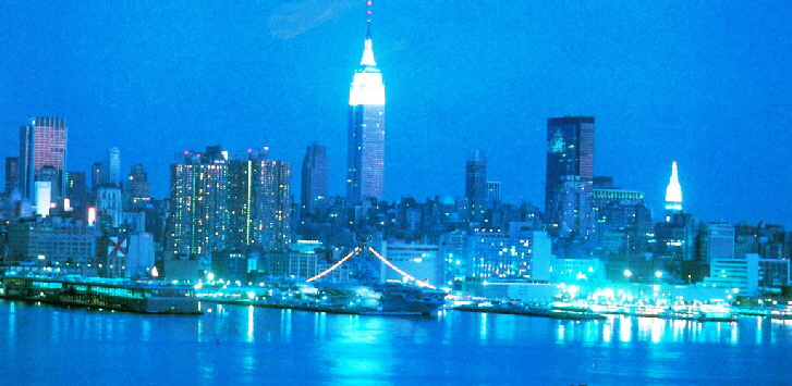k-New York bei Nacht