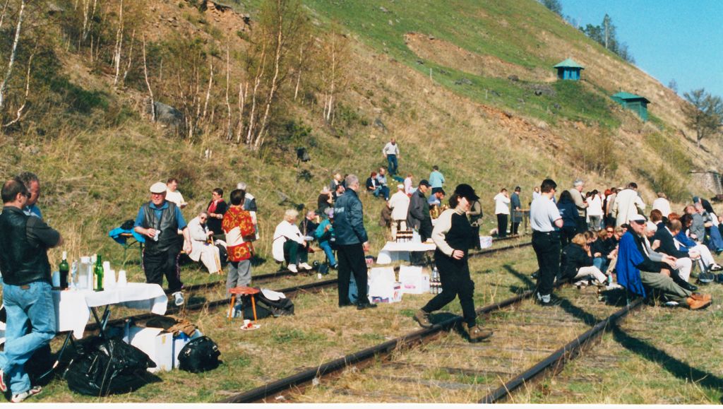 k-Am Baikalsee -Maritu- Taiga Picknick