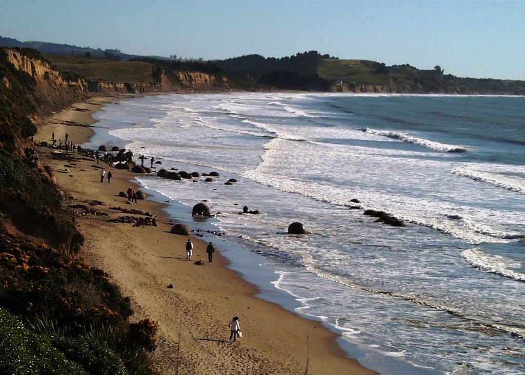 k-NZ 2005 - Tag 5 -Moeraki Boulders 2