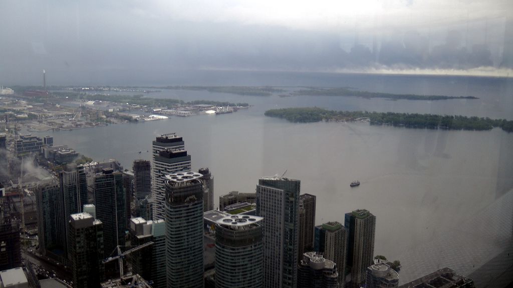 k-Ostkanada Toronto CN Tower -Ausblick von oben-2