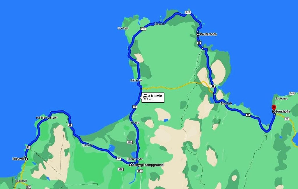 k-Tag 5 - Husavik nach Porshfn