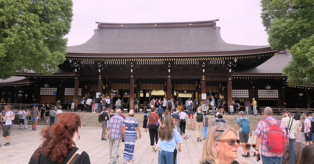 Besuch des Meiji - Schreins in Tokio (9)