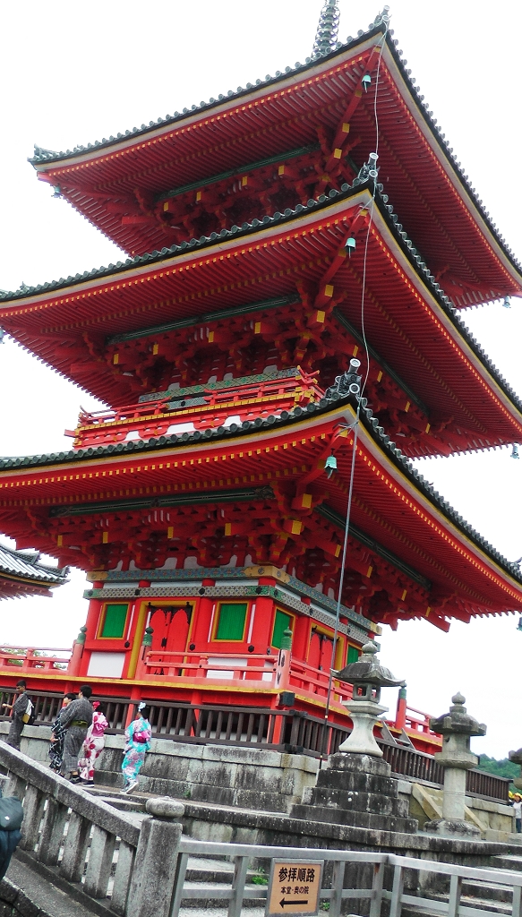 Kiomizu - deira-Tempel Kyoto (2)