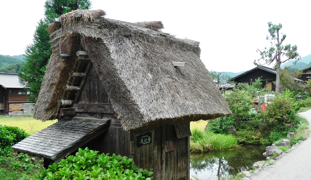 k-Dorf in Shirakawago - Wada H�user im historischen Dorf (6)